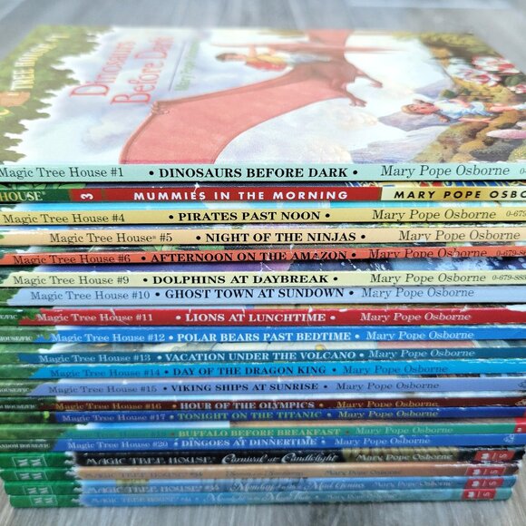 MAGIC TREE HOUSE AND MERLIN MISSION LOT OF BOOKS 1-20 WITH NEW AUDIO BOOK CD #1 - Picture 6 of 16